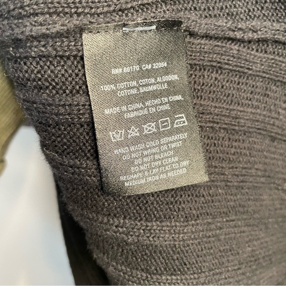 Michael Stars Black Long Sleeve Ribbed Duster Long Cardigan XS Anthropologie - Picture 11 of 12